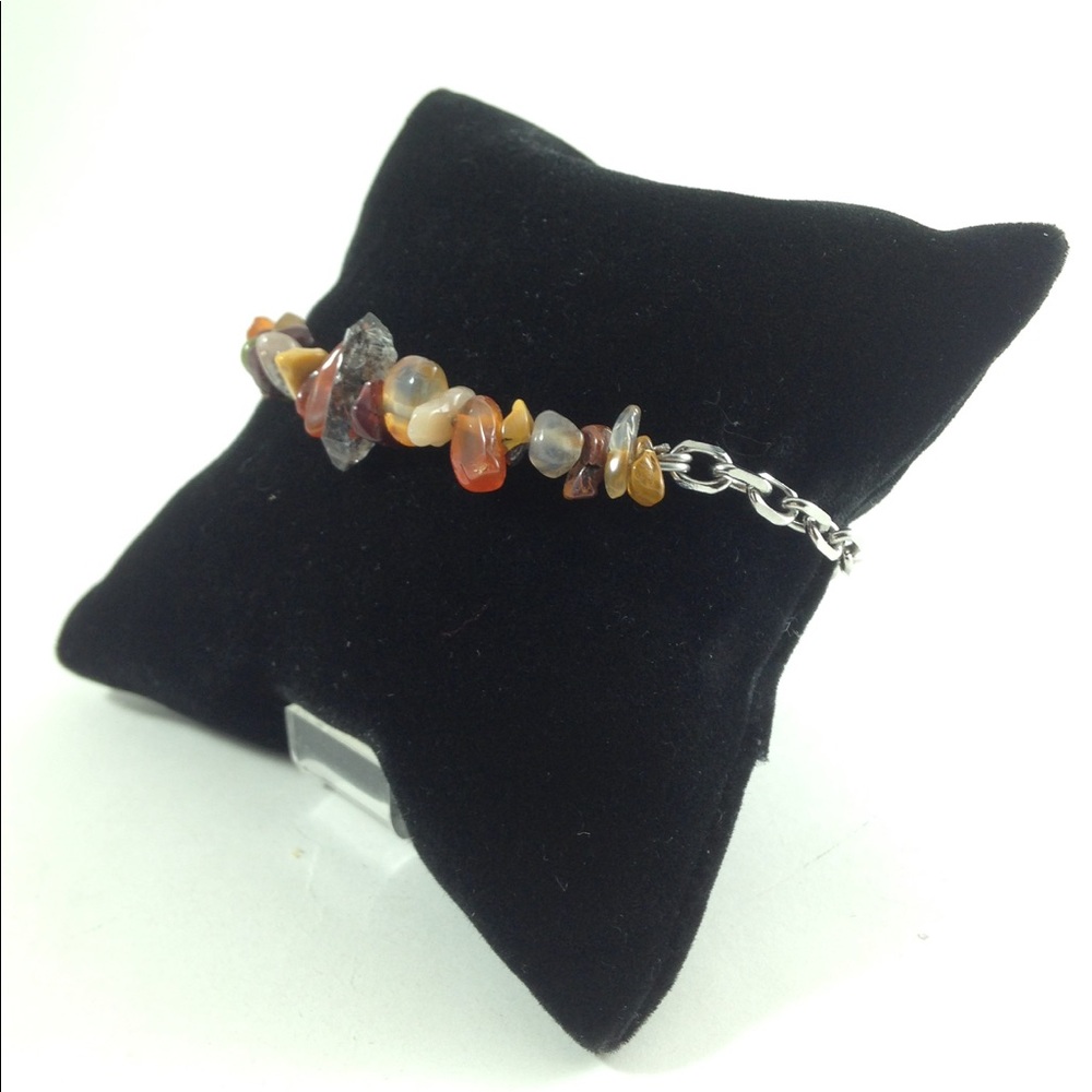 📛SOLD📛 Herkimer Diamond and Carnelian - Picture 3 of 3